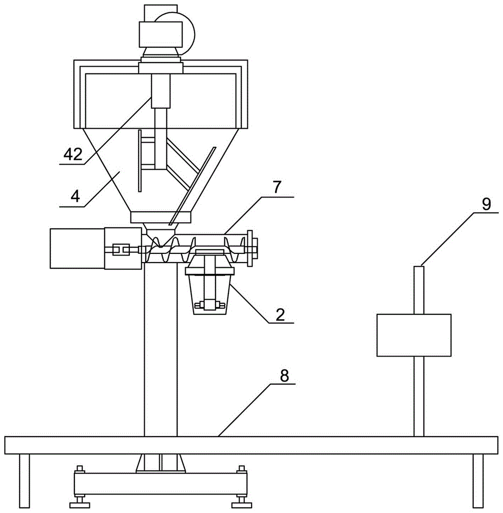 通用型自動(dòng)定量包裝機(jī)的制作方法與工藝