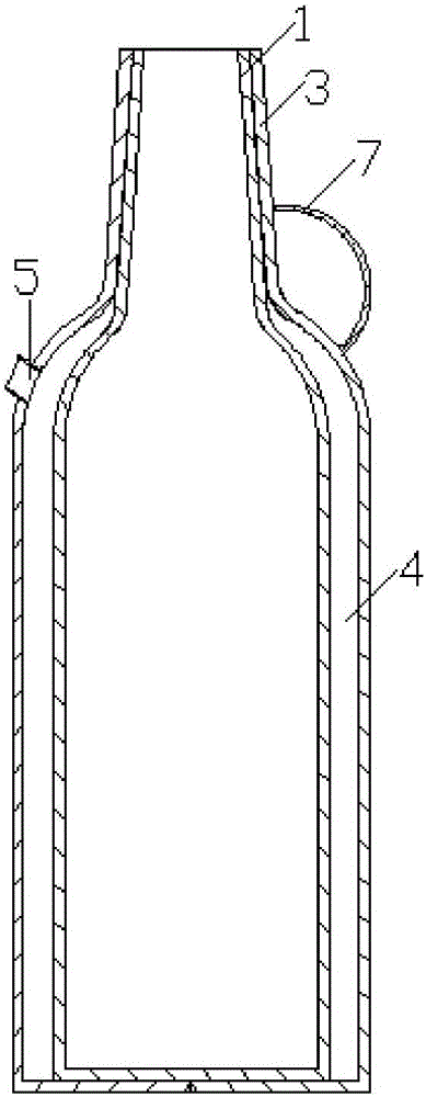 一种新型酒瓶的制作方法与工艺