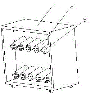 便于取放的印刷輥存儲(chǔ)機(jī)構(gòu)的制作方法與工藝