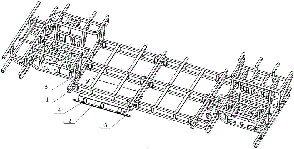 電動(dòng)汽車(chē)動(dòng)力電池安裝結(jié)構(gòu)的制作方法與工藝