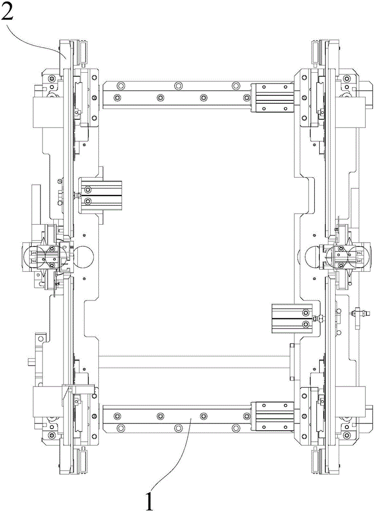 一種四面翻板裝置的制作方法