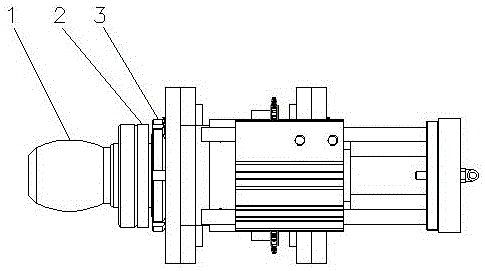 氣動(dòng)式自動(dòng)充氣氣脹夾頭機(jī)構(gòu)的制作方法與工藝