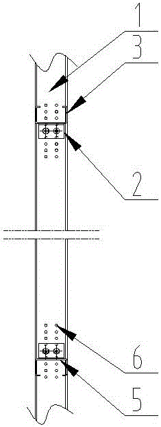 可調(diào)節(jié)門口位置的方管鋼結構井道的制作方法與工藝