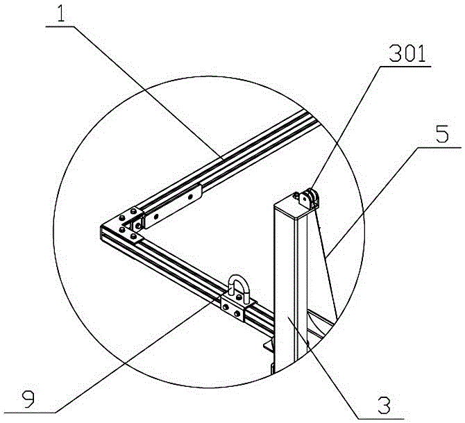 飛機機腹天線罩安裝車的制作方法與工藝