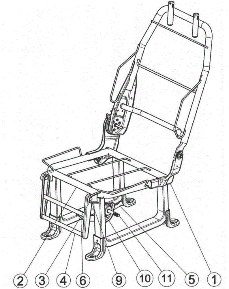 带手动腿托机构的座椅的制作方法与工艺