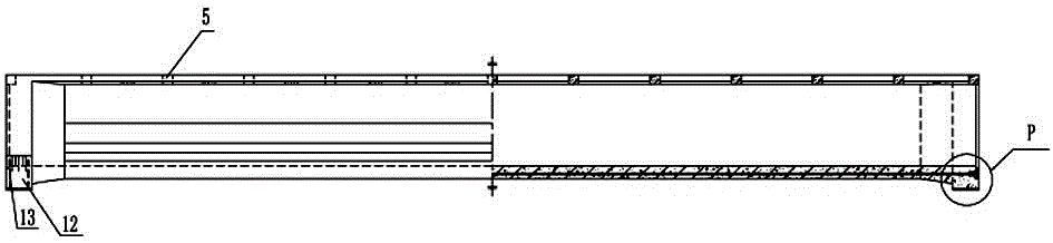 弧脚矩形截面简支梁式渡槽的制作方法与工艺