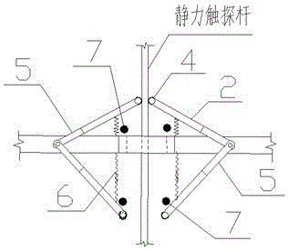 液压钻机便捷转换静力触探装置的制作方法