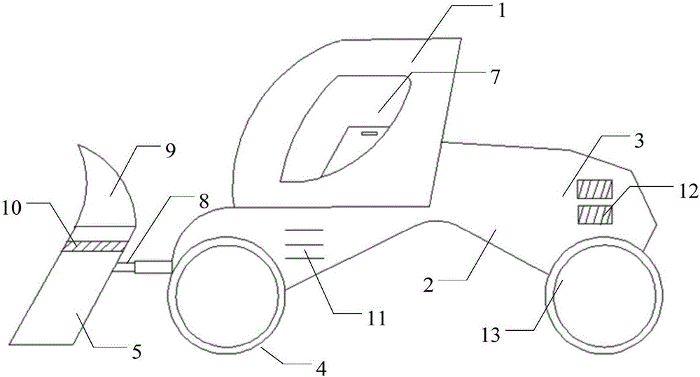 一种除雪车的制作方法