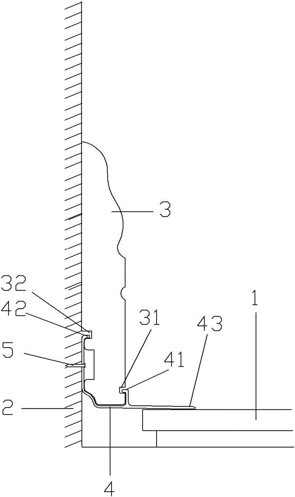 和门线配合使用的多用途墙脚线的制作方法与工艺