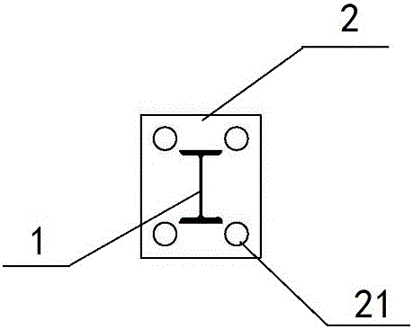 一种型钢梁固接式悬挑架的制作方法与工艺