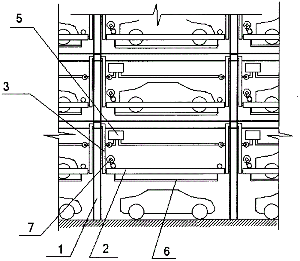 一種升降擺移式立體車庫的制作方法與工藝