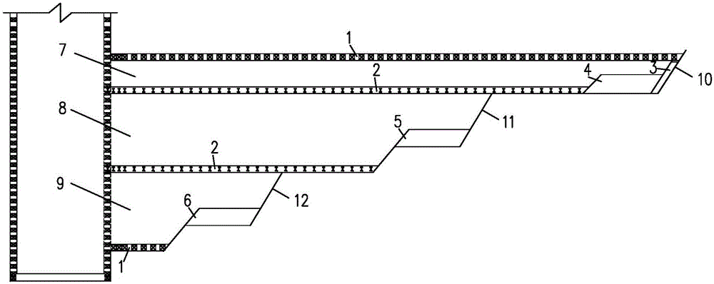 一種復(fù)雜地質(zhì)條件下橫通道開挖結(jié)構(gòu)的制作方法與工藝