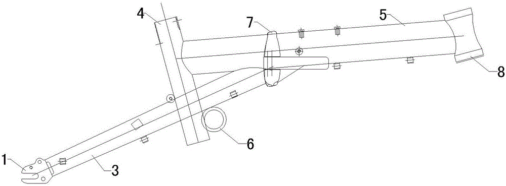 一種自行車架的制作方法與工藝