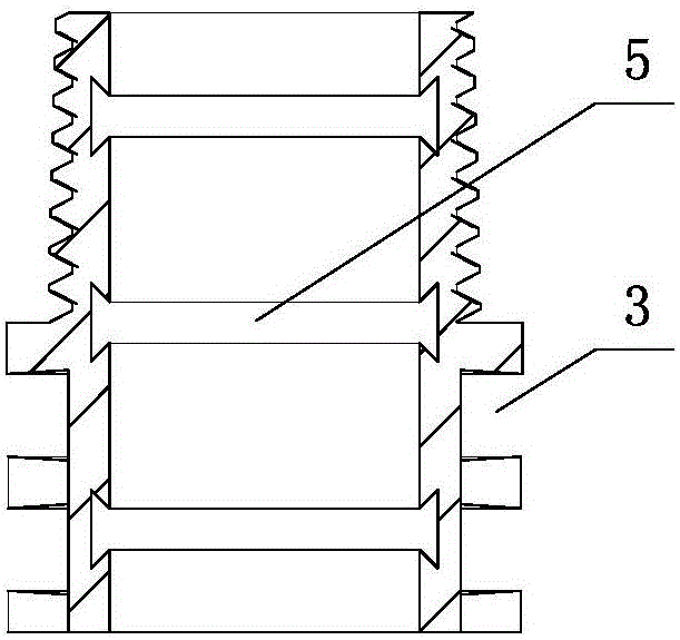 一种直通组件的制作方法与工艺