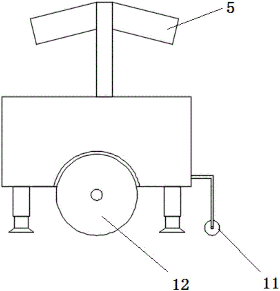 設(shè)有升降裝置的發(fā)電機(jī)機(jī)組的制作方法