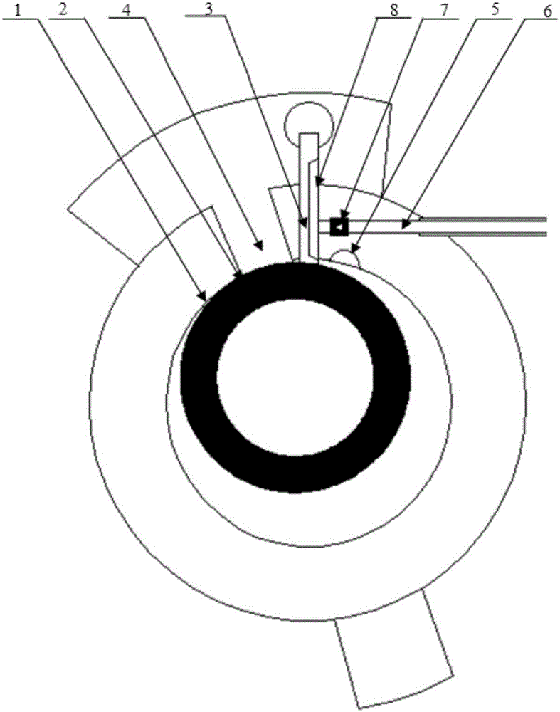 一种带中间补气结构的单缸滚动转子压缩机的制作方法与工艺
