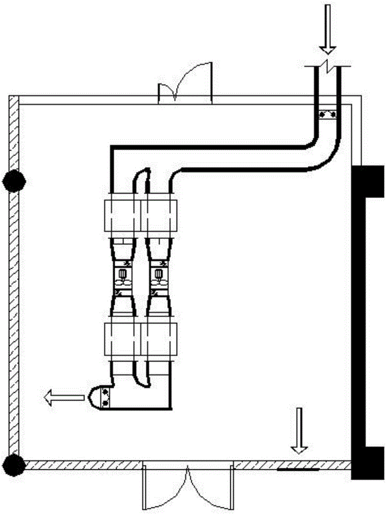 一种热交换机房的通风系统的制作方法与工艺