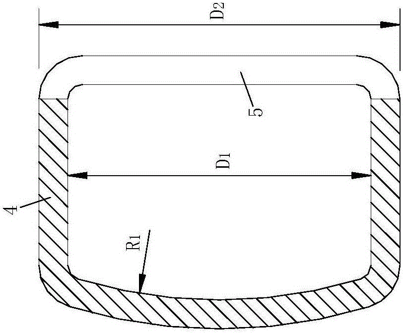 一种半穿过式节流隔板与D型集流管的配合结构的制作方法与工艺