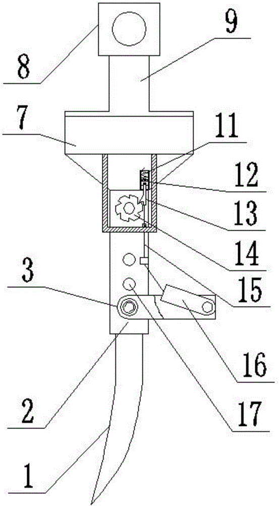 油用牡丹播种铲的制作方法与工艺