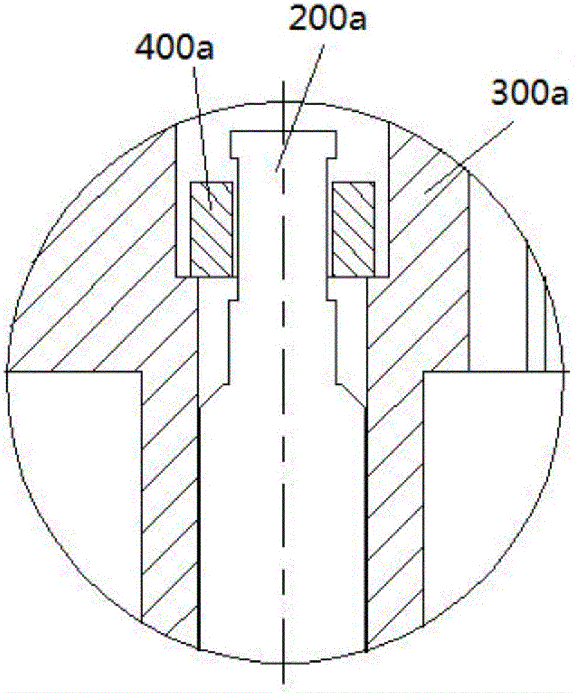 燃气表中心轮固定结构的制作方法与工艺