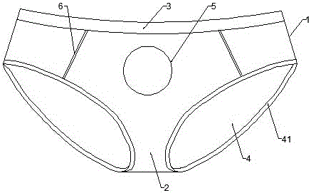 一种棉麻丝加功能丝和石墨烯纤维的女士内裤的制作方法与工艺