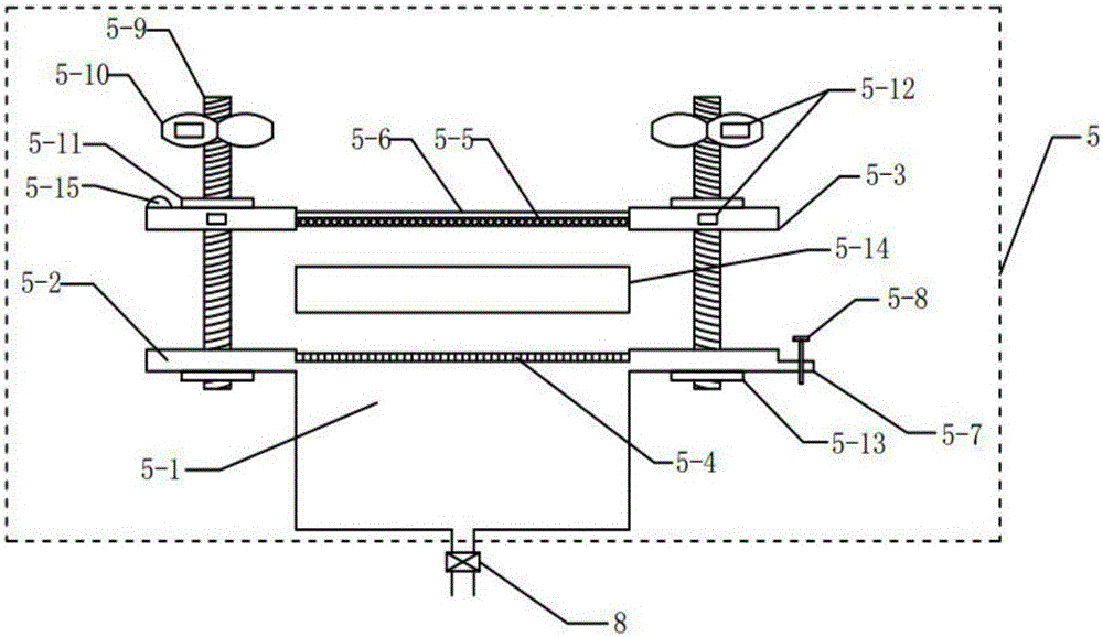 一种防水材料渗透性测试装置的制作方法