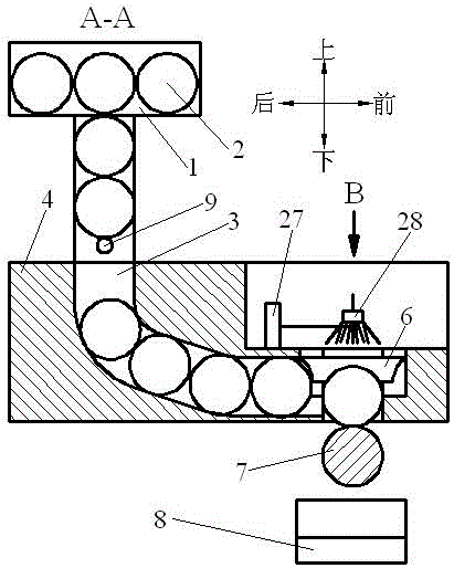 子午线单辊摩擦盘钢球表面展开机构的制作方法与工艺