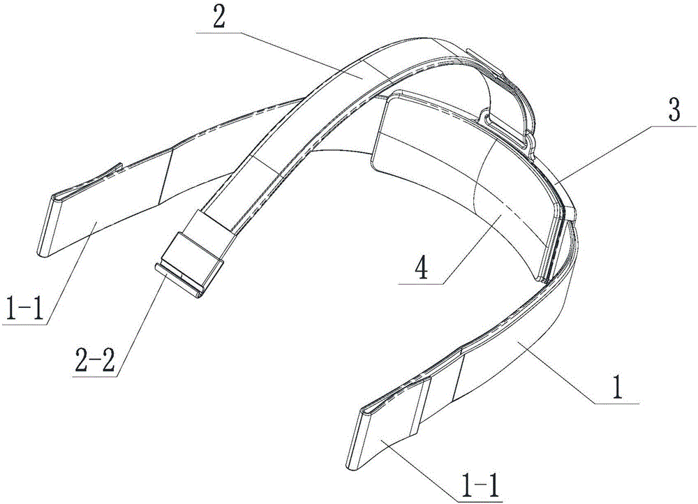 一种头戴设备绑带及VR头盔的制作方法与工艺