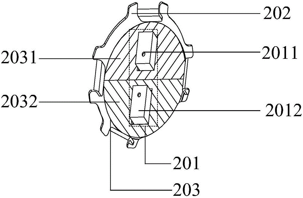 一種電子設(shè)備中的閃光燈組件及電子設(shè)備的制作方法與工藝