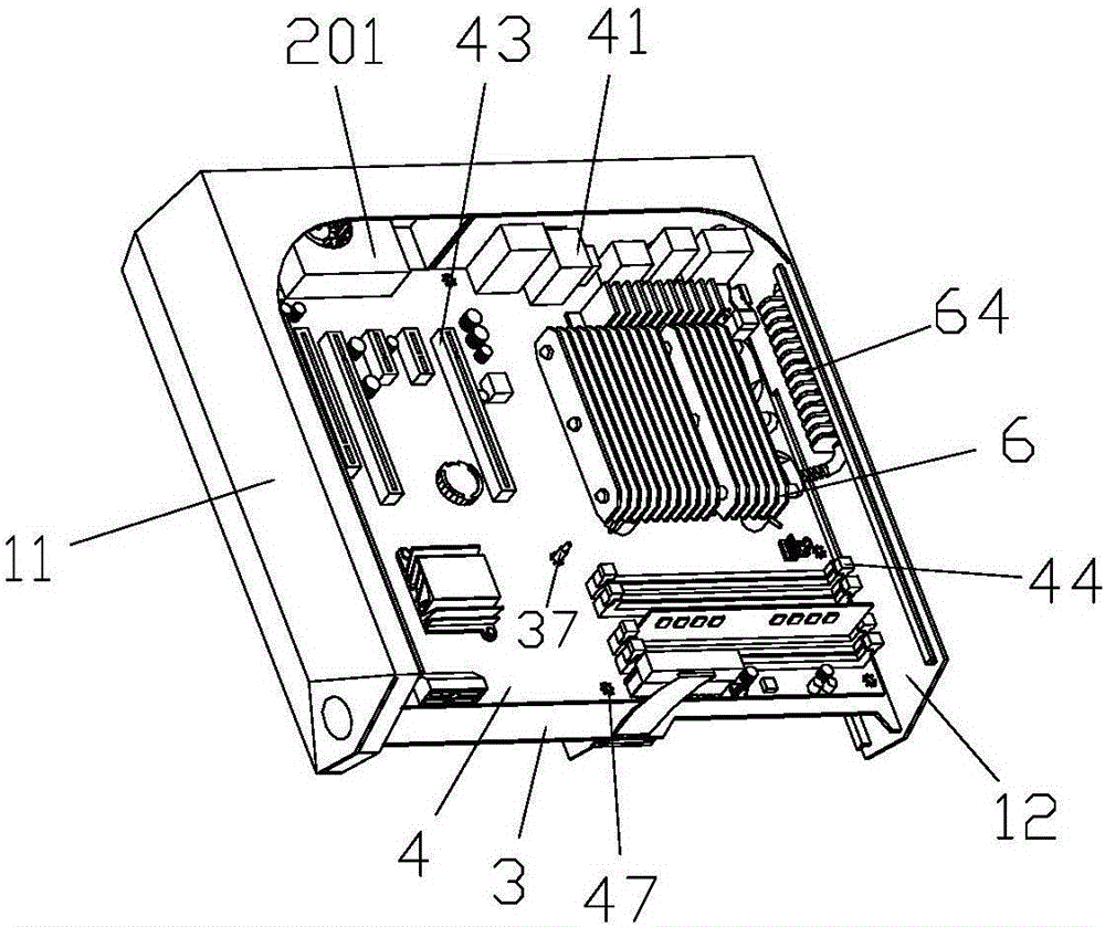 電腦主機(jī)中的隔板的制作方法與工藝