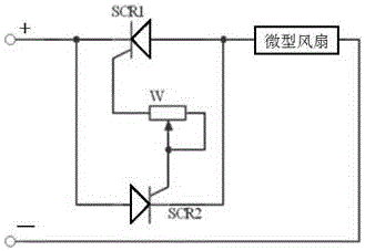 調速風扇式溫控無線數據接收器的制作方法與工藝