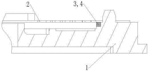 一种阻尼式底座与后簧片配合结构的制作方法与工艺