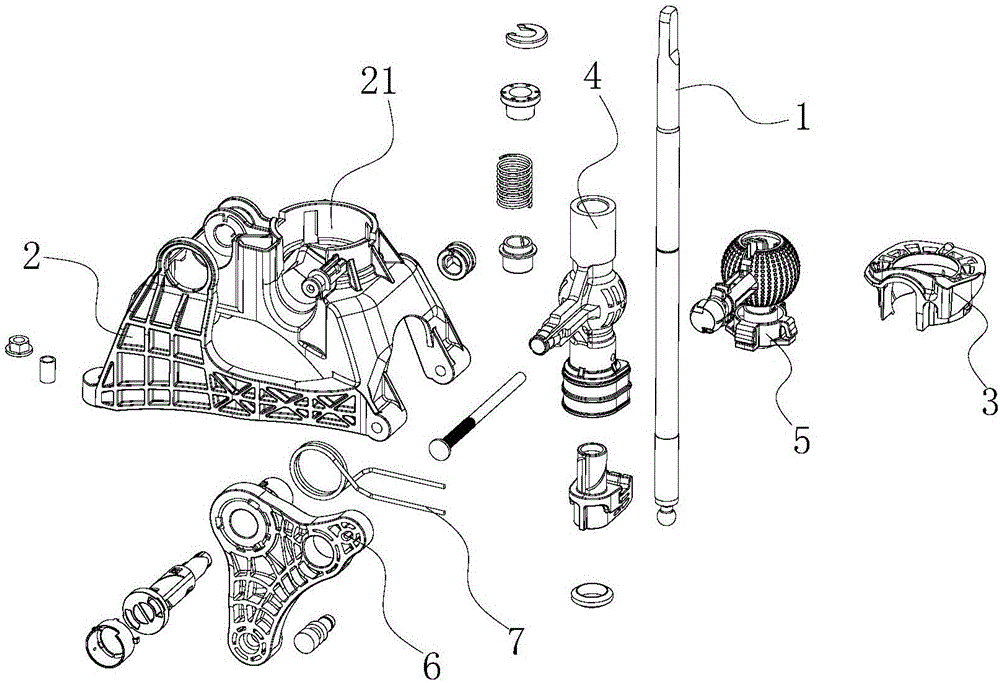 手動換擋機構(gòu)的制作方法與工藝