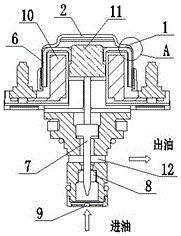 一種天然氣發(fā)動(dòng)機(jī)制動(dòng)器電磁閥罩結(jié)構(gòu)的制作方法與工藝