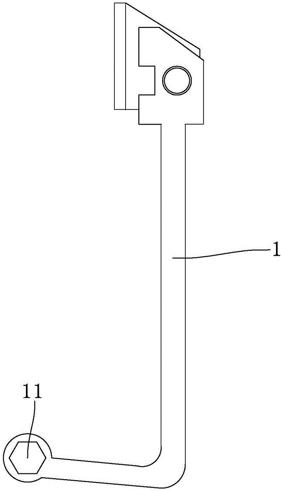 一種防火止回閥用連接機(jī)構(gòu)及防火止回閥的制作方法與工藝