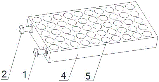 一种柱状锂离子电池组快速水冷散热装置的制作方法