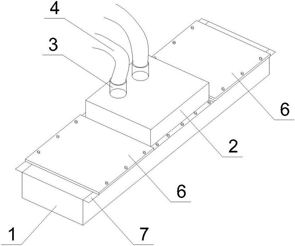 一种轨道车辆线槽出线盒的制作方法与工艺
