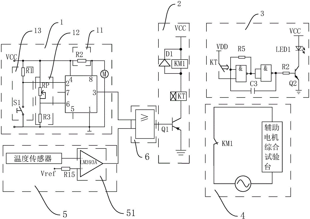 輔助電機綜合試驗臺的制作方法與工藝