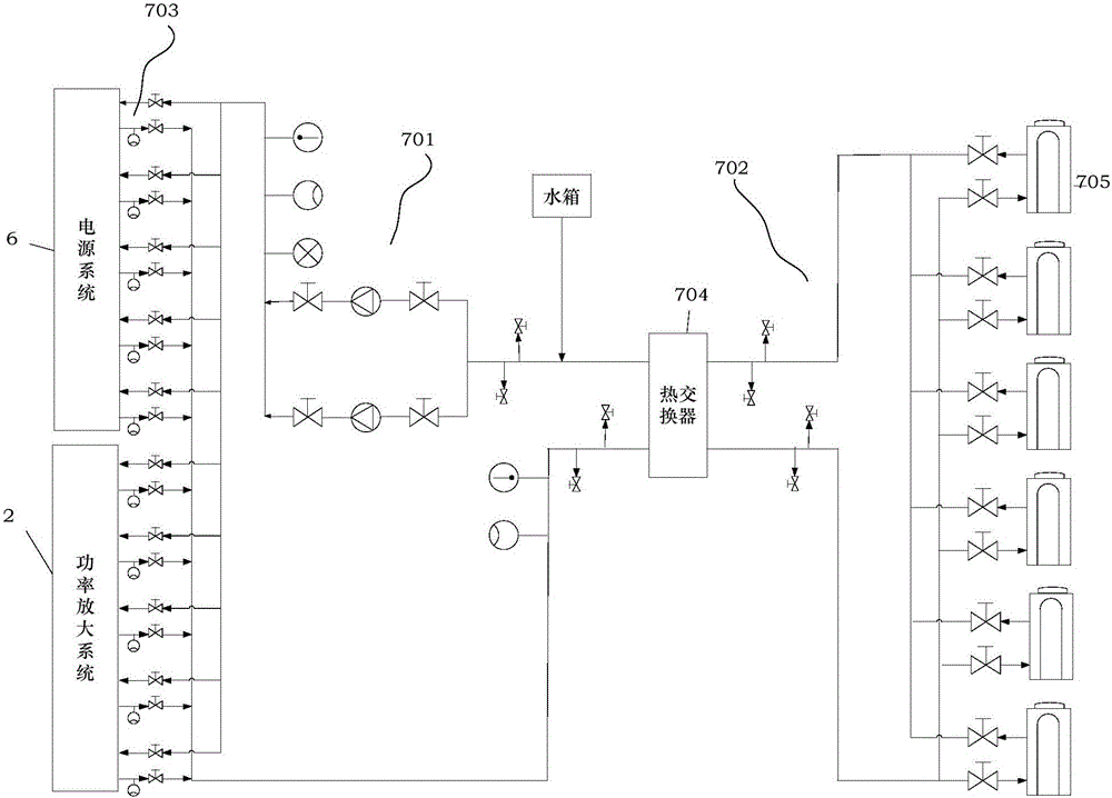 一種甚低頻液冷固態(tài)發(fā)射機的制作方法與工藝