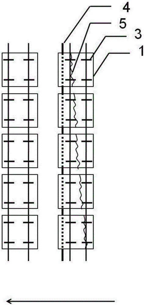 一種鏈?zhǔn)街平q機(jī)溢流擋液裝置的制作方法