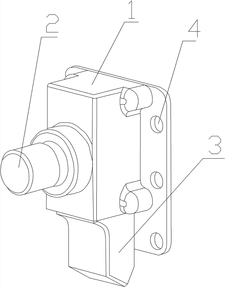 一種機(jī)械按鈕鎖的制作方法與工藝