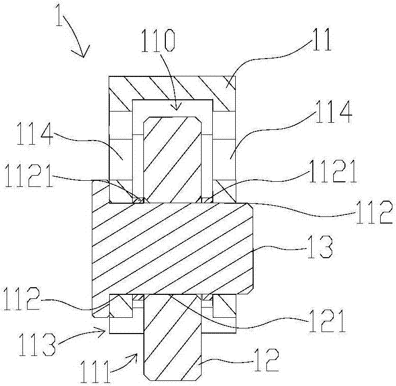 一種滾動(dòng)支承組件及炒菜機(jī)的制作方法與工藝