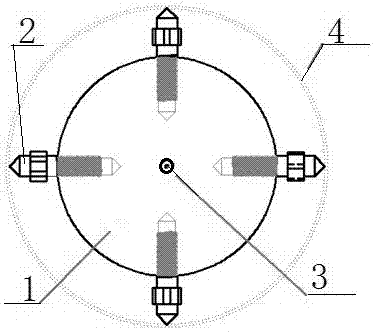 钢管外圆车削中心定位装置的制作方法