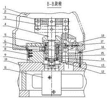 一种两点自定心及自动压紧装置的制作方法