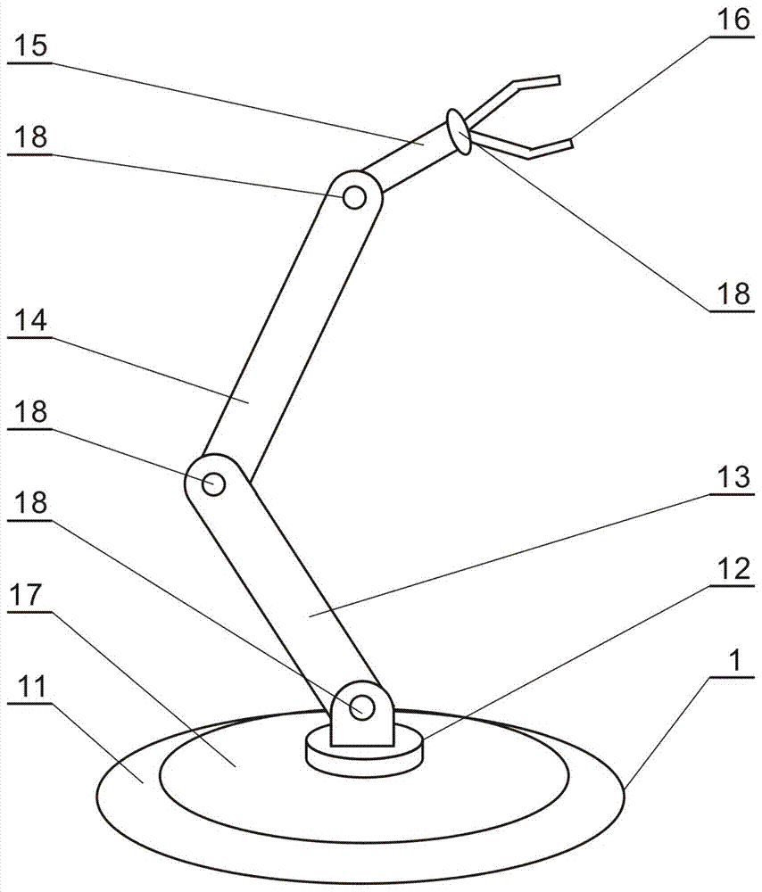 一种声控机械臂的制作方法