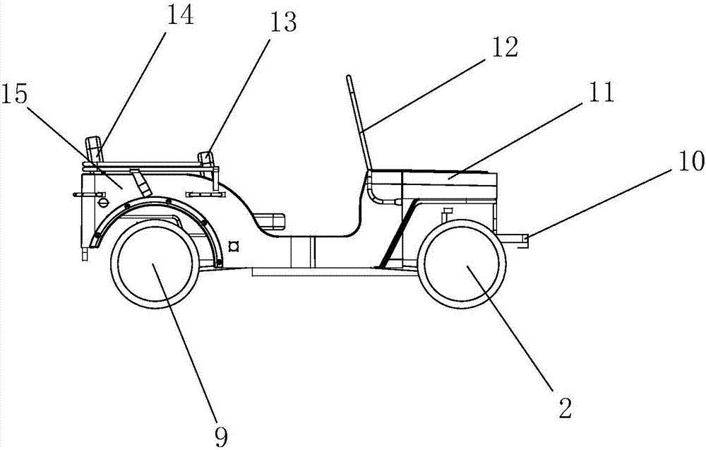 一種越野式電動(dòng)汽車用電源驅(qū)動(dòng)系統(tǒng)的制作方法與工藝