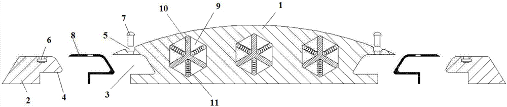 一種便于拆卸的公路減速帶的制作方法與工藝