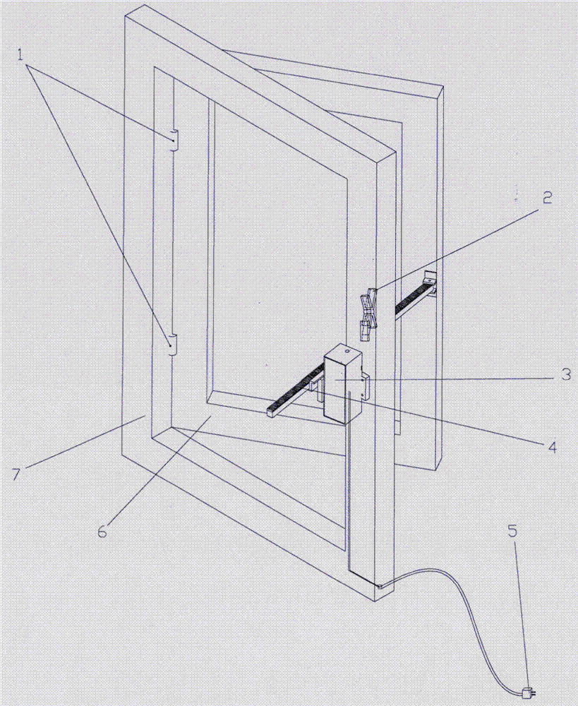 一種智能平開窗的制作方法與工藝