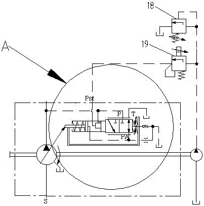 液压轴向柱塞泵电比例功率控制机构的制作方法与工艺