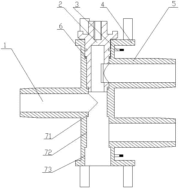 一種靜態(tài)微型雙進(jìn)單出電動(dòng)流量調(diào)節(jié)閥的制作方法與工藝